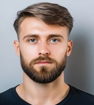 After the beard grooming